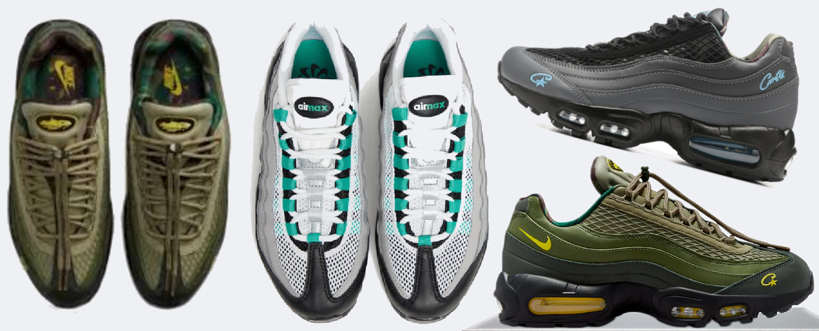 The Iconic Fusion: Air Max 95 Corteiz Shoe